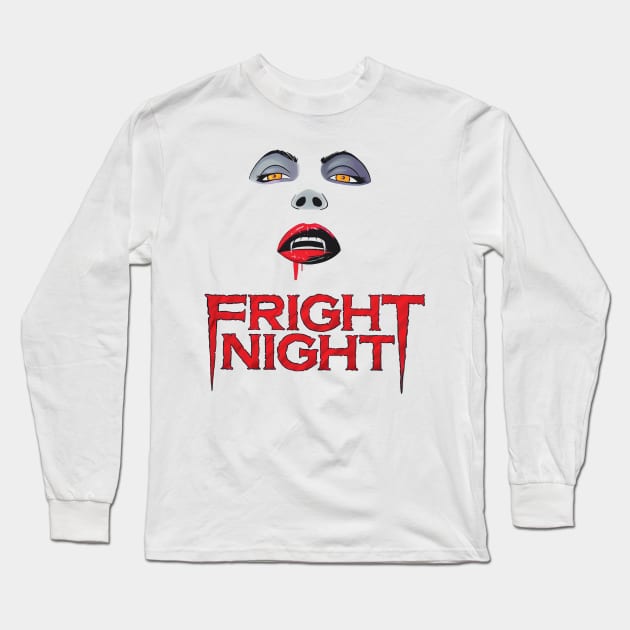 Horror Movie Logo Long Sleeve T-Shirt by Lianame